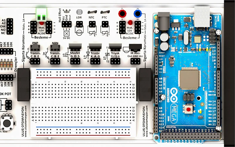 Endüstriyel elektronik eğitim seti