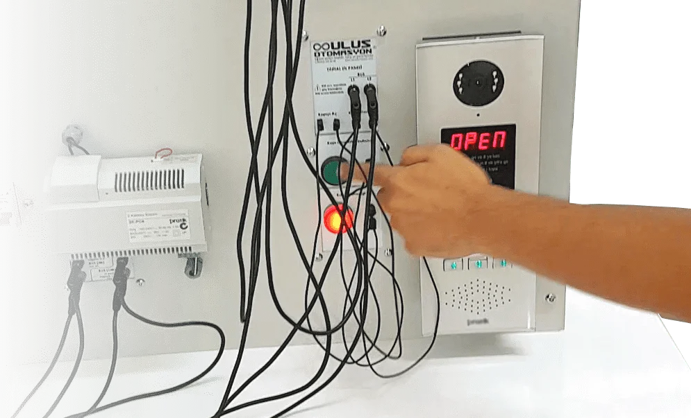 Görüntülü diyafon eğitim seti