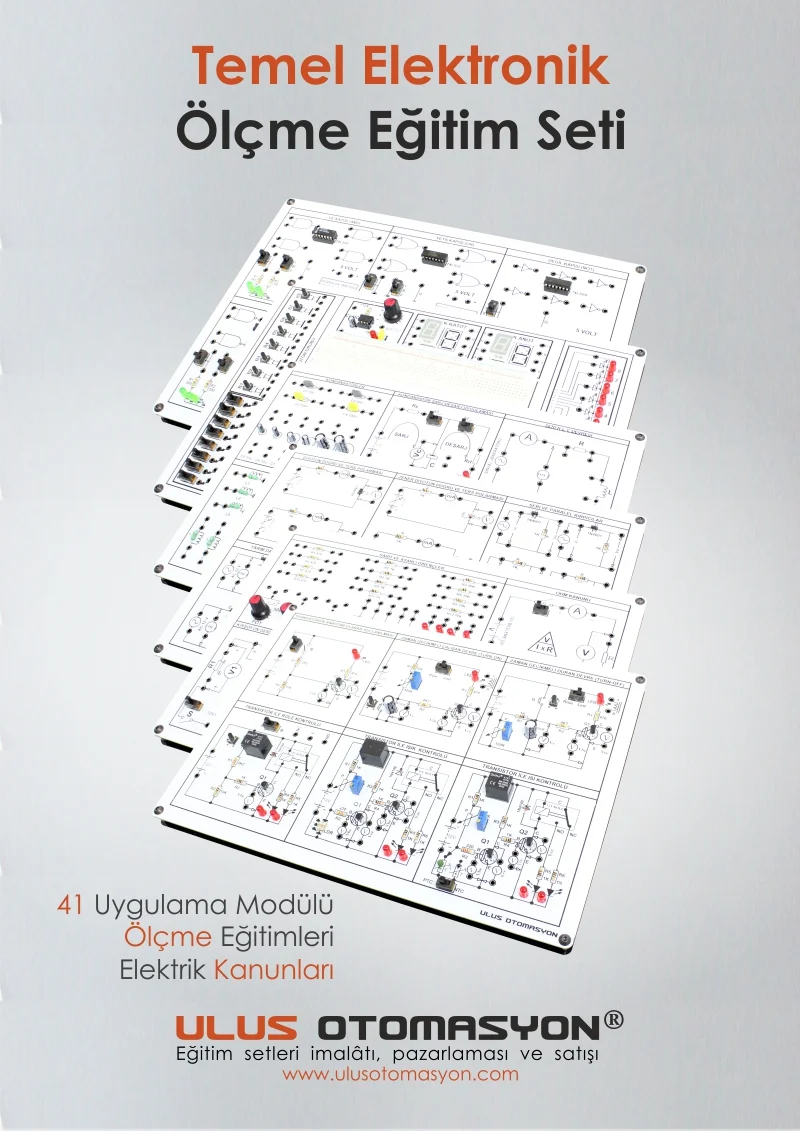 Temel Elektronik ve Ölçme Eğitim Seti Kitapçığı Temel Elektronik ve Ölçme Eğitim Seti Kitapçığı