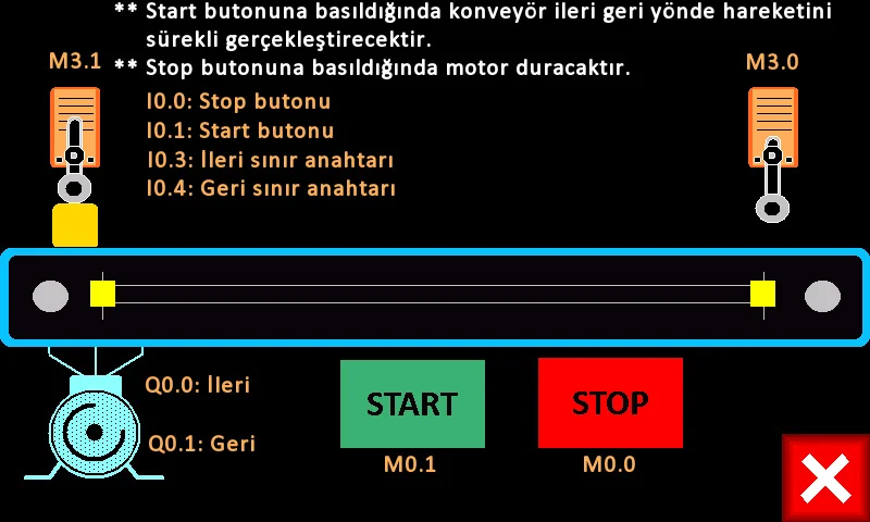 HMI Ekran Görüntüsü
