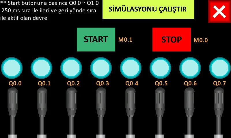 HMI Ekran Görüntüsü