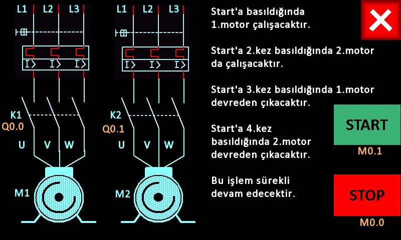 HMI Ekran Görüntüsü