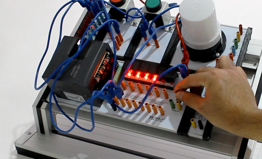 Modüler PLC egitim seti