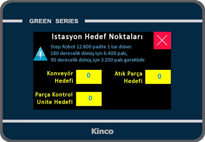 HMI Kontrol Ünitesi