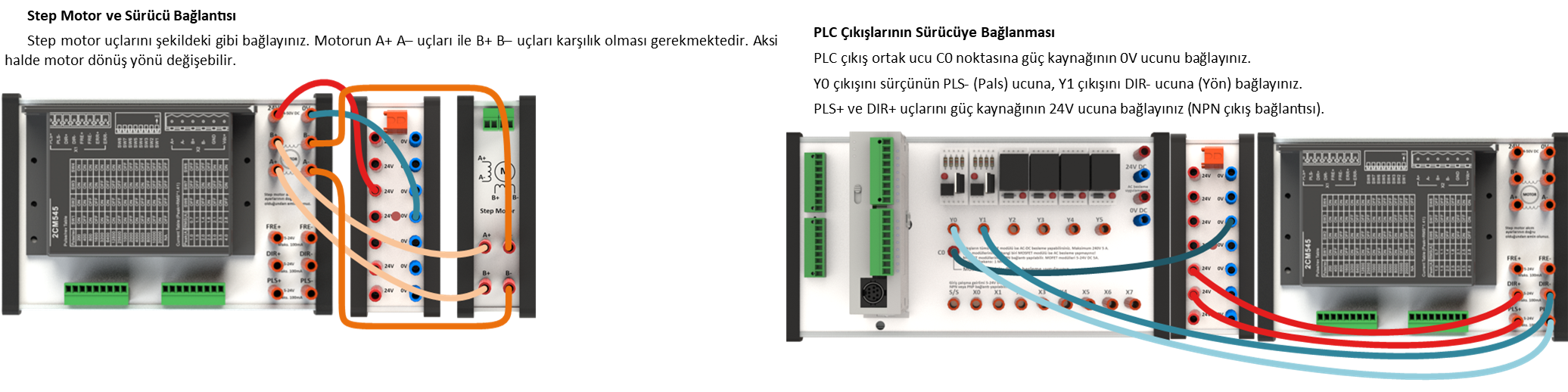 Step Motor Eğitim Seti